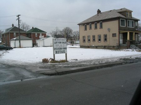 Park Theatre - Now An Empty Lot (newer photo)